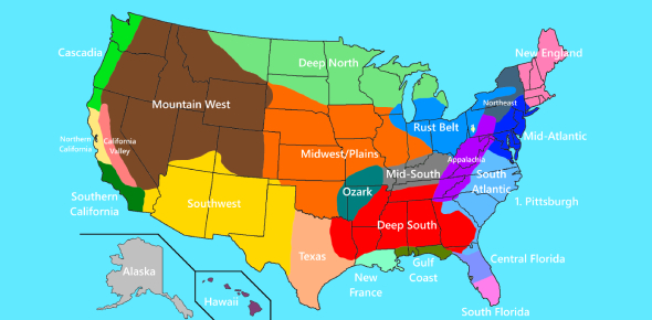 United States Regions Quiz - ProProfs Quiz